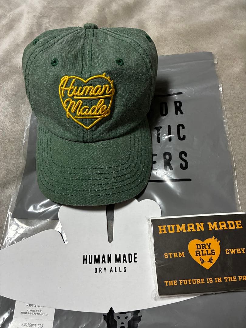 帽子 HUMAN MADE 6 PANEL CAP #1 - GREEN / F