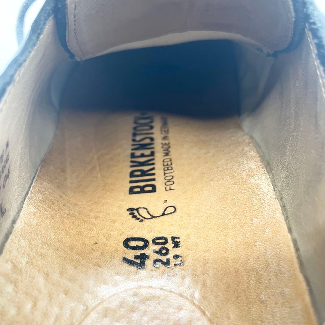 BIRKENSTOCK TIMMINS 革靴 uチップ レザー 黒 26.0cm