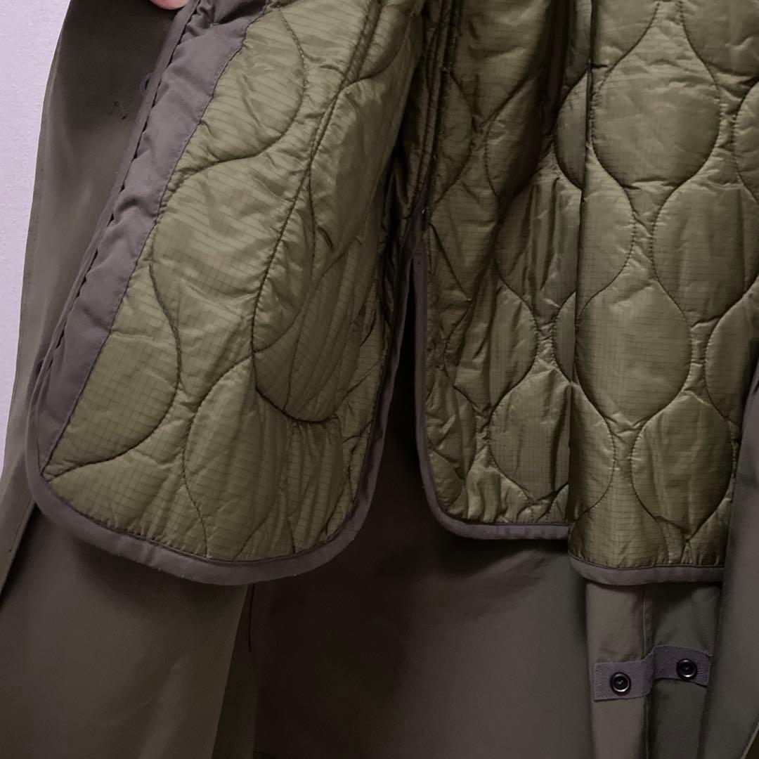 ジャーナルスタンダード＊カーキのライナー付きモッズコート