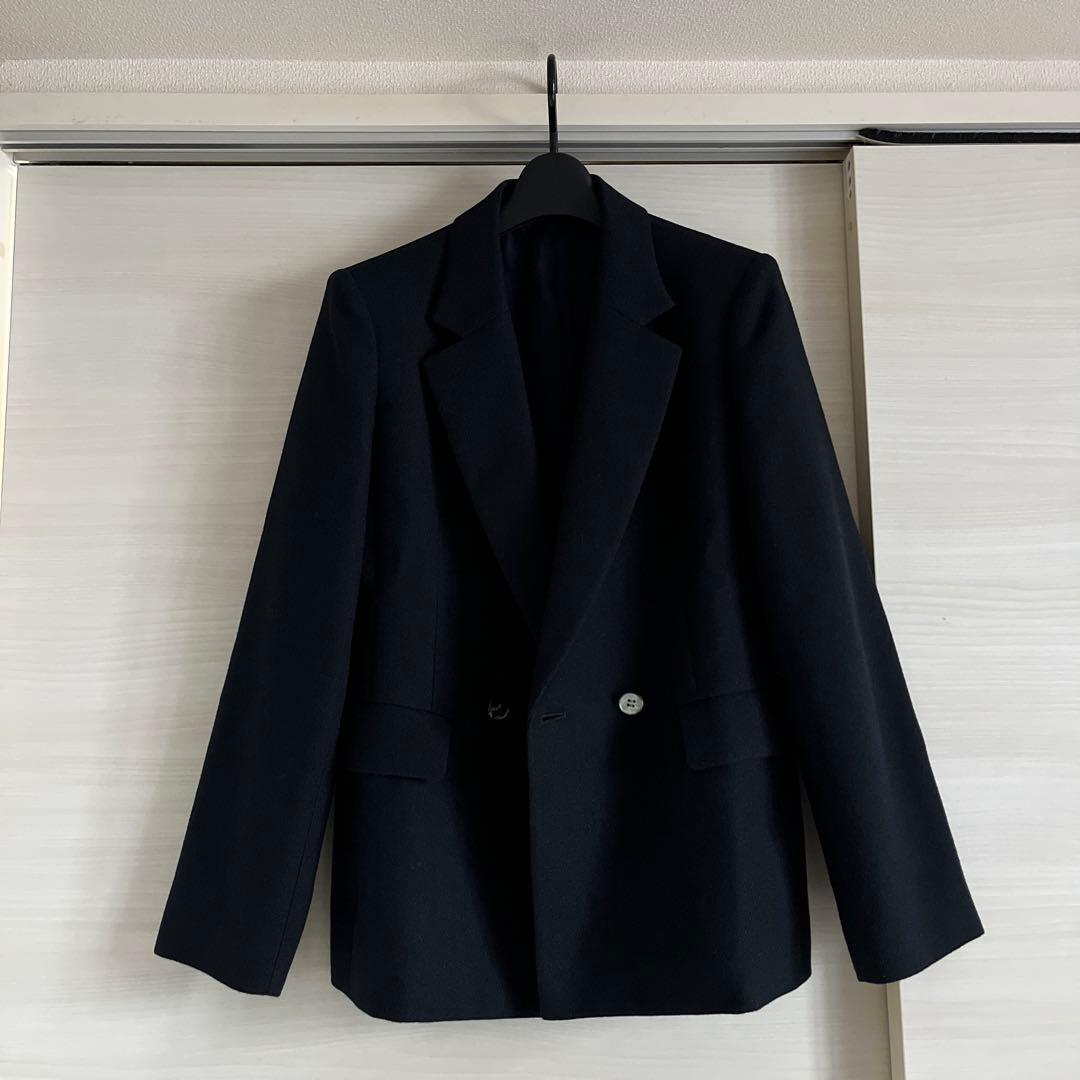 美品 ANAYI アナイ バスケットツイードダブル ジャケット