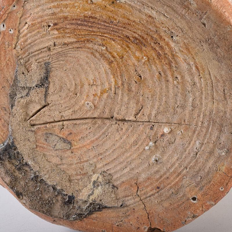 美濃伊賀焼　伊賀耳付花生　時代箱　N　R8020C