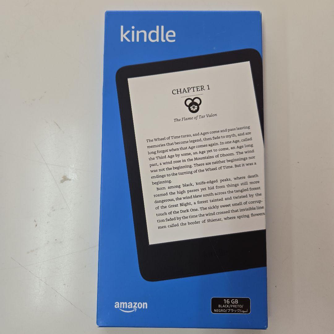 【新品未開封】Kindle 第11世代 ブラック　16GB