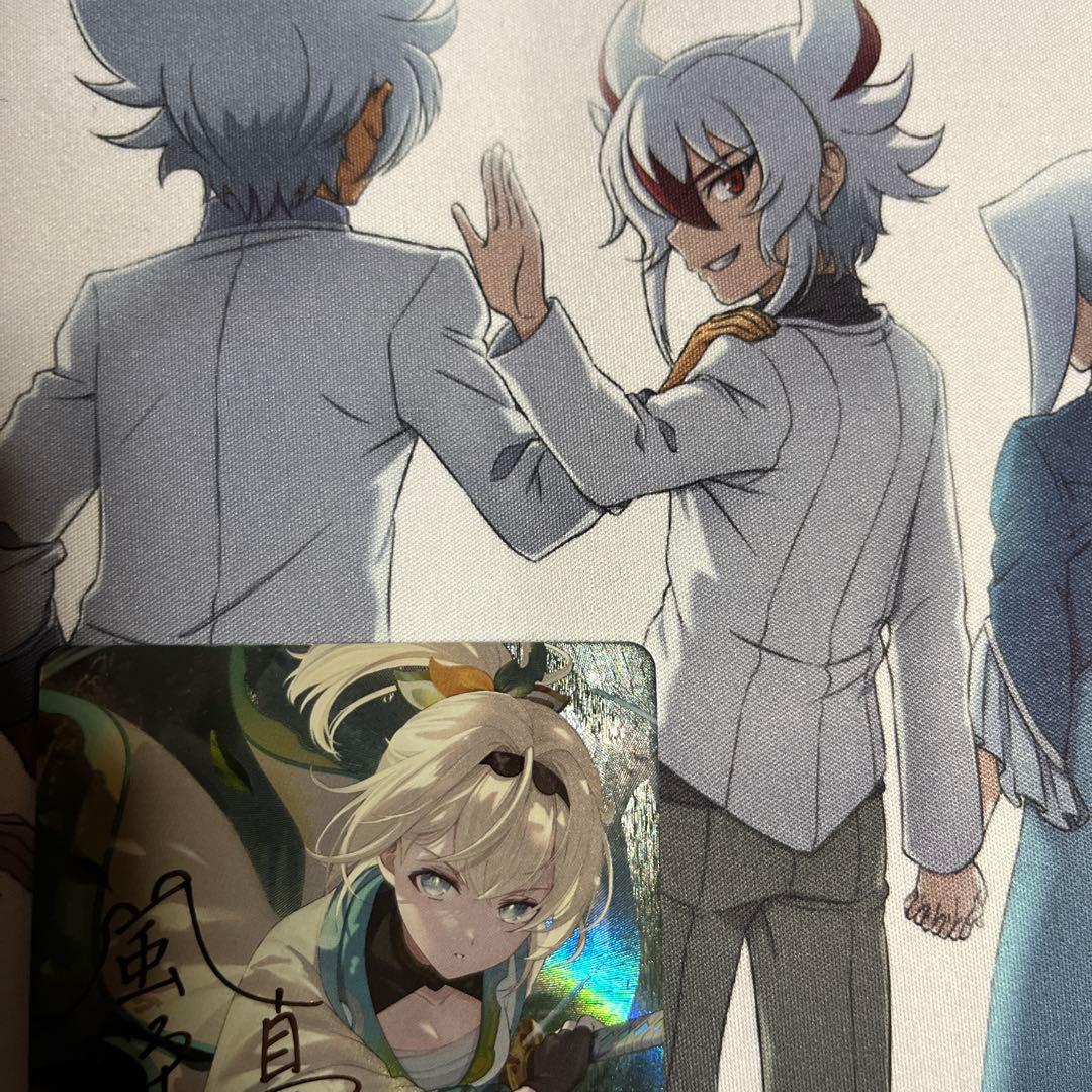 ホロライブカード　風真いろは　SEC サイン