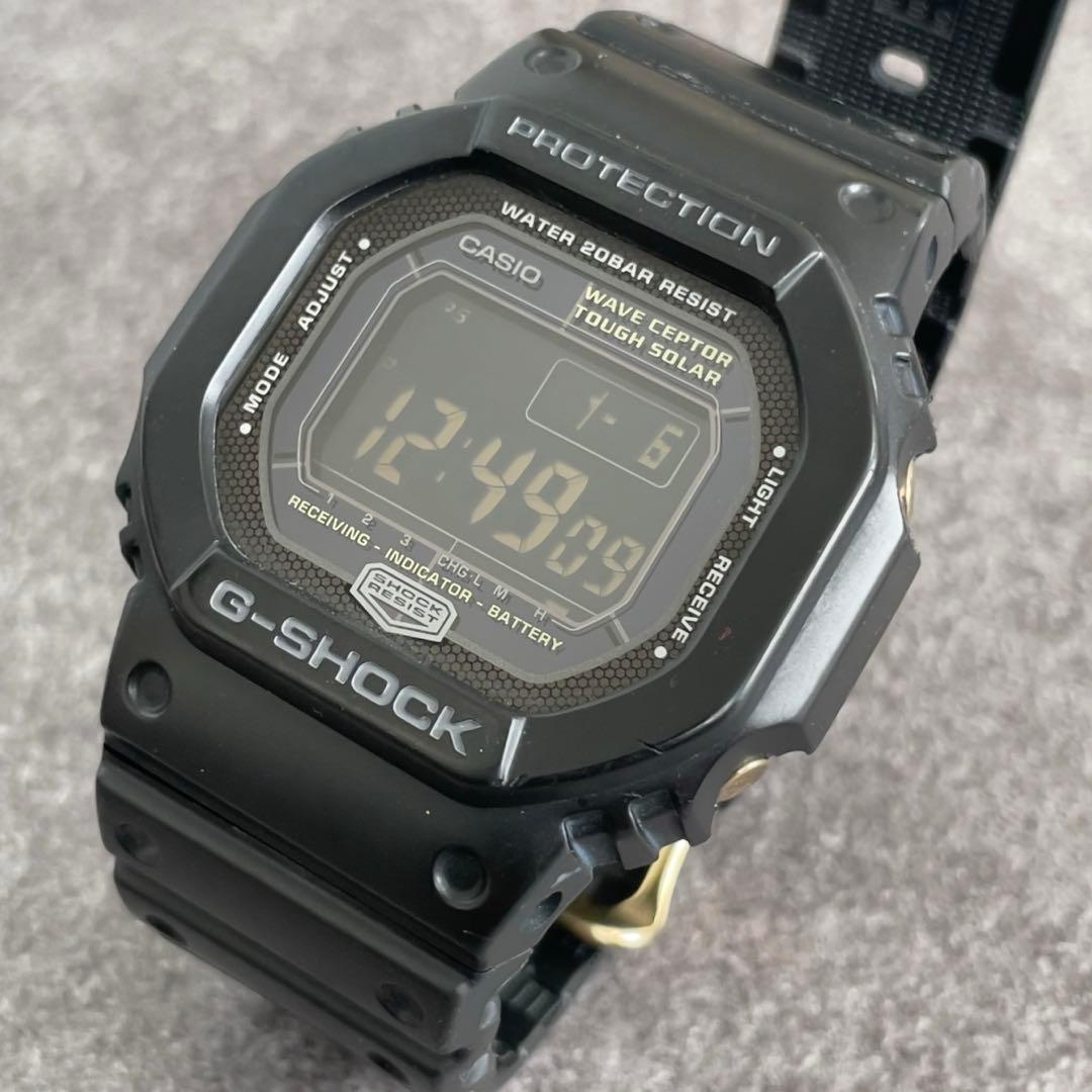 CASIO G-SHOCK ブラック GW-5600BJ タフソーラー