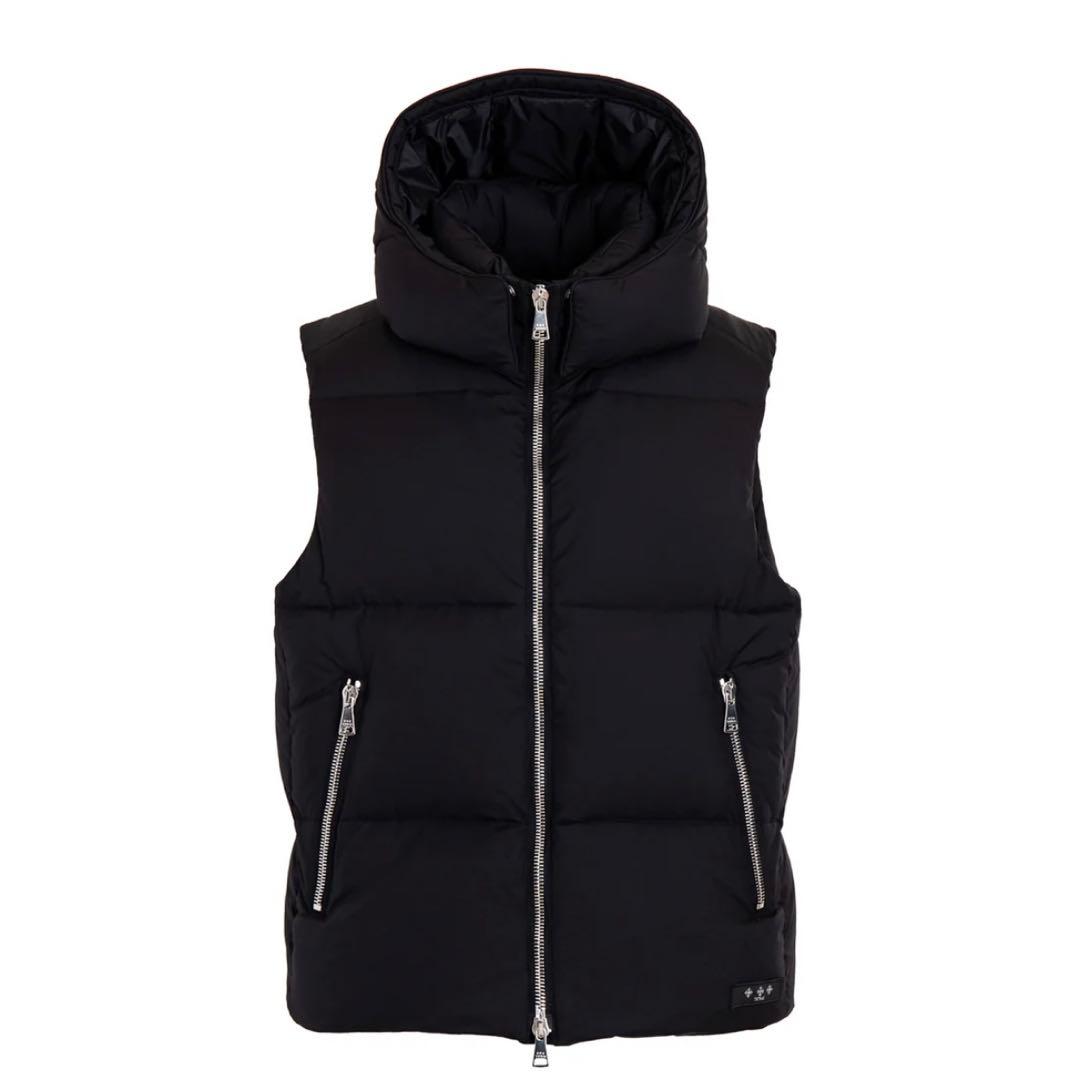 新品　TATRAS タトラス　ダウンベスト　ブラック　メンズ　MELKO 黒