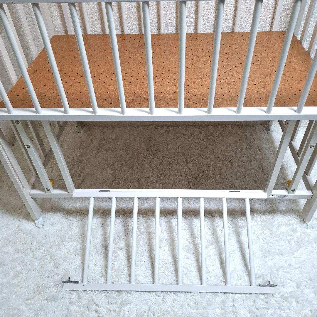 【送料無料】石塚家具 スリーピー ハイ&ロー2wayベビーベッド ハイタイプ