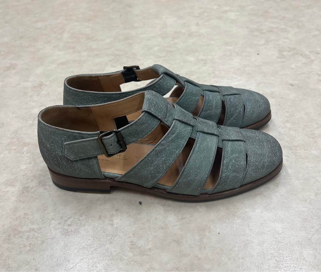 【24日終了】F.LLI.GIACOMETTI グルカサンダル エレファント