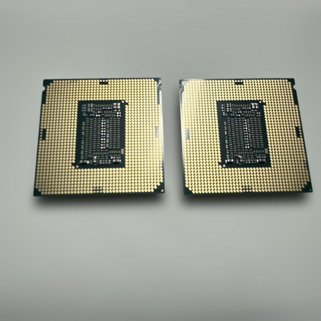 Intel Core i5-8600 CPU 2個セット