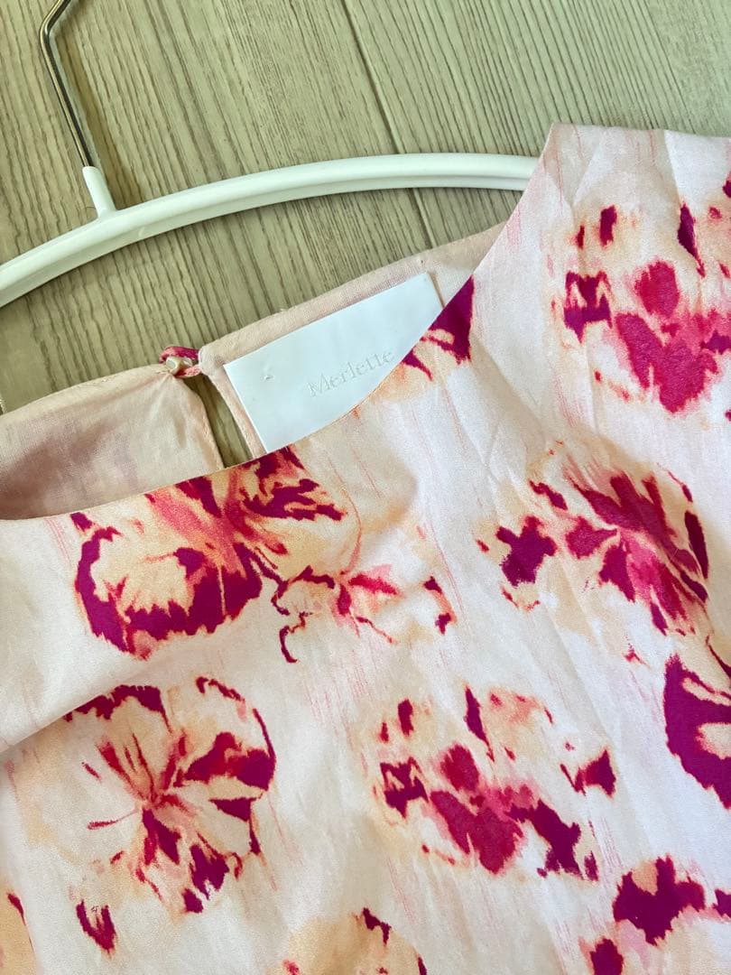 merlette マーレット BYWARD バイワード 花柄 フラワーワンピース