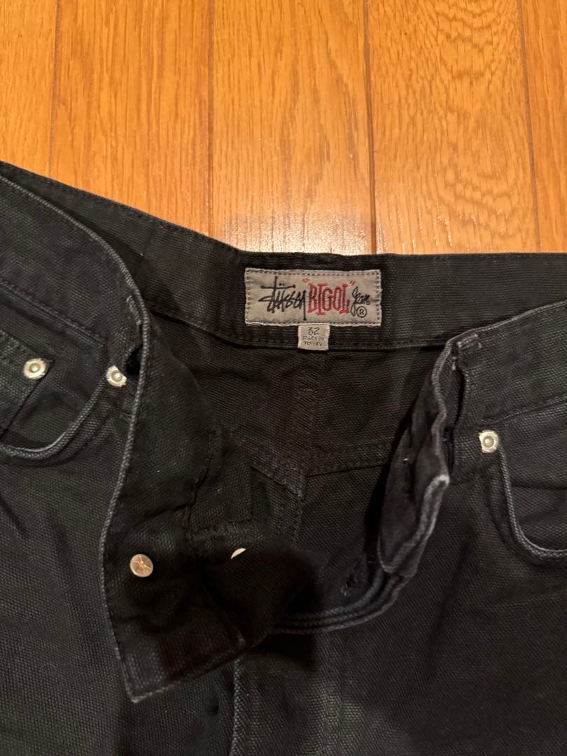 Stussy BIG O ブラックショートパンツ