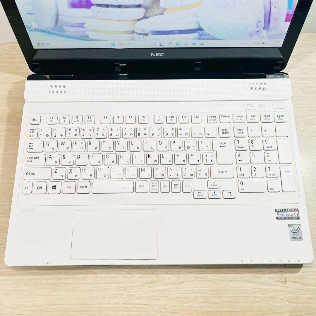 大容量SSD480GB✨Win11 ノートパソコン DVD カメラ オフィス