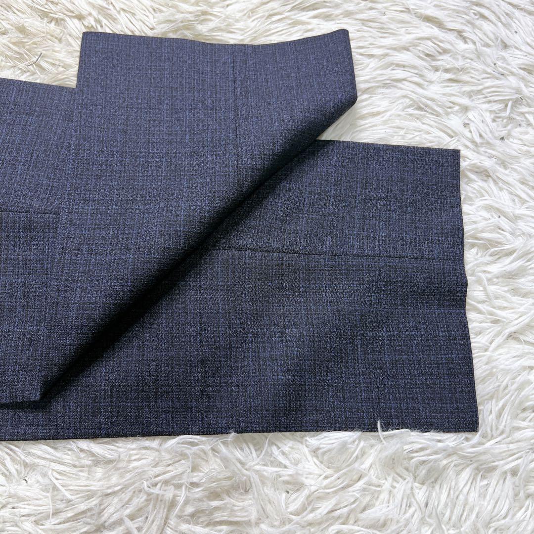 【希少】エポカウォモ スーツ スリーピース 総柄 ネイビー L