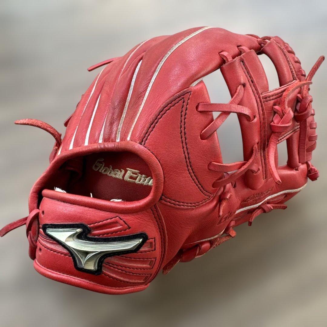 【湯もみ型付け済】ミズノGlobal Elite 少年軟式用 坂本勇人モデル