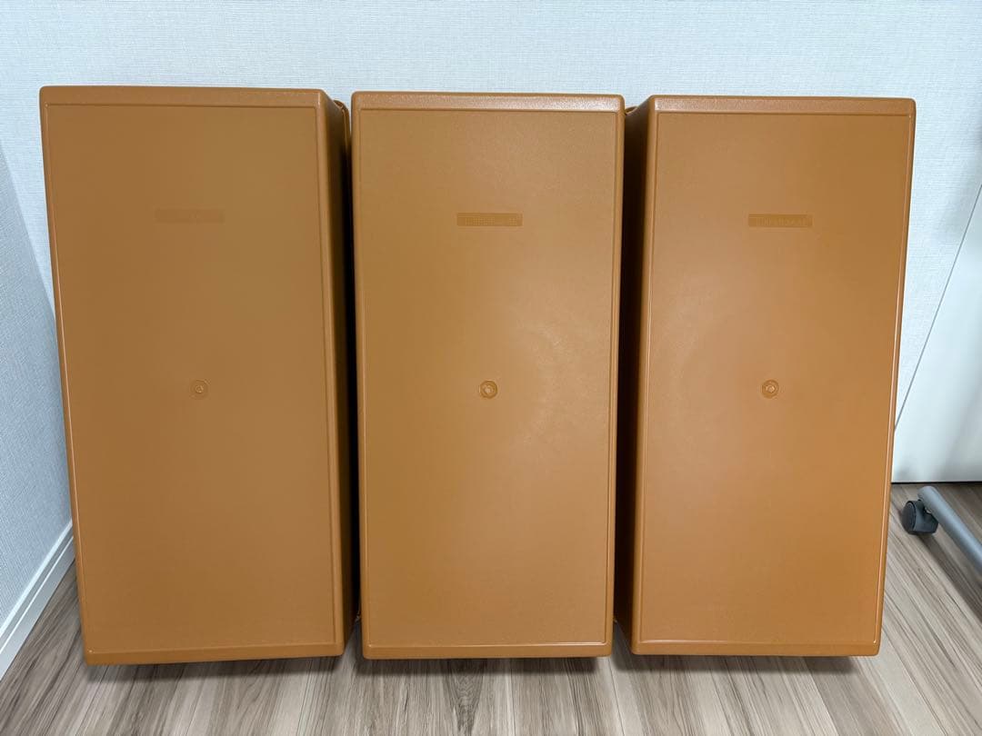 美品❕Tupperwareタッパーウェア ロングスーパーケース3個セット