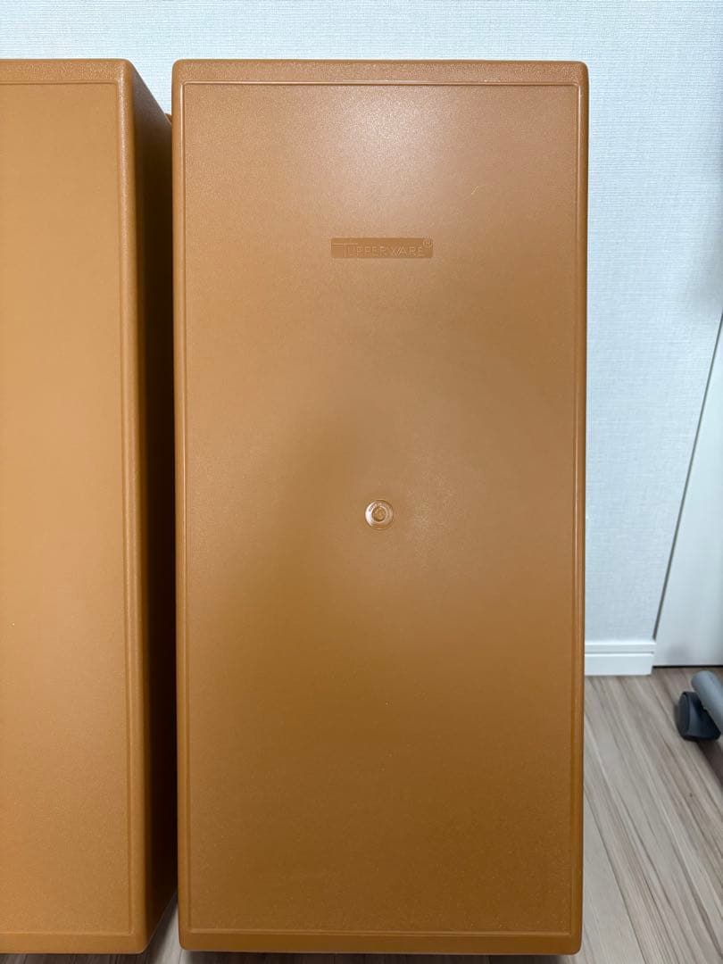 美品❕Tupperwareタッパーウェア ロングスーパーケース3個セット