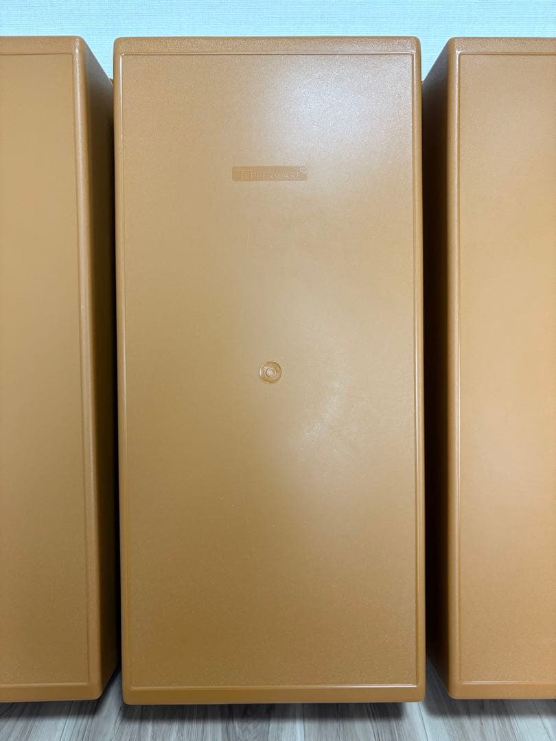 美品❕Tupperwareタッパーウェア ロングスーパーケース3個セット