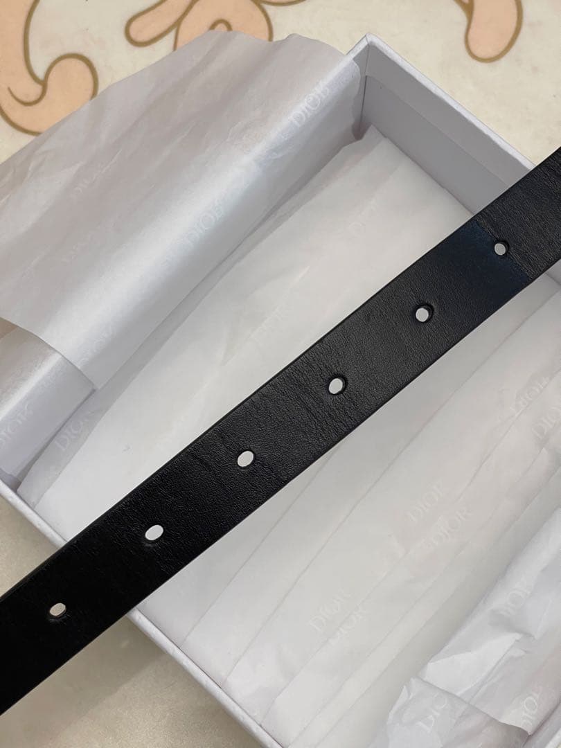 クリスチャンディオール ラインストーン CDロゴゴールド金具 DIOR ブラック