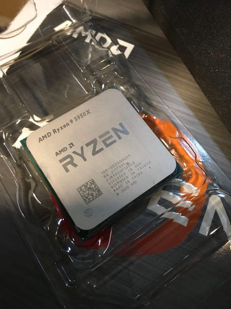 AMD Ryzen 9 5950X CPU BOX 動作品　AM4