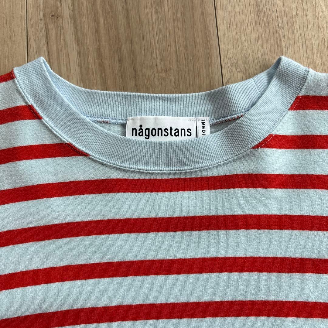 【美品】ナゴンスタンス nagonstans ボーダー　トップス