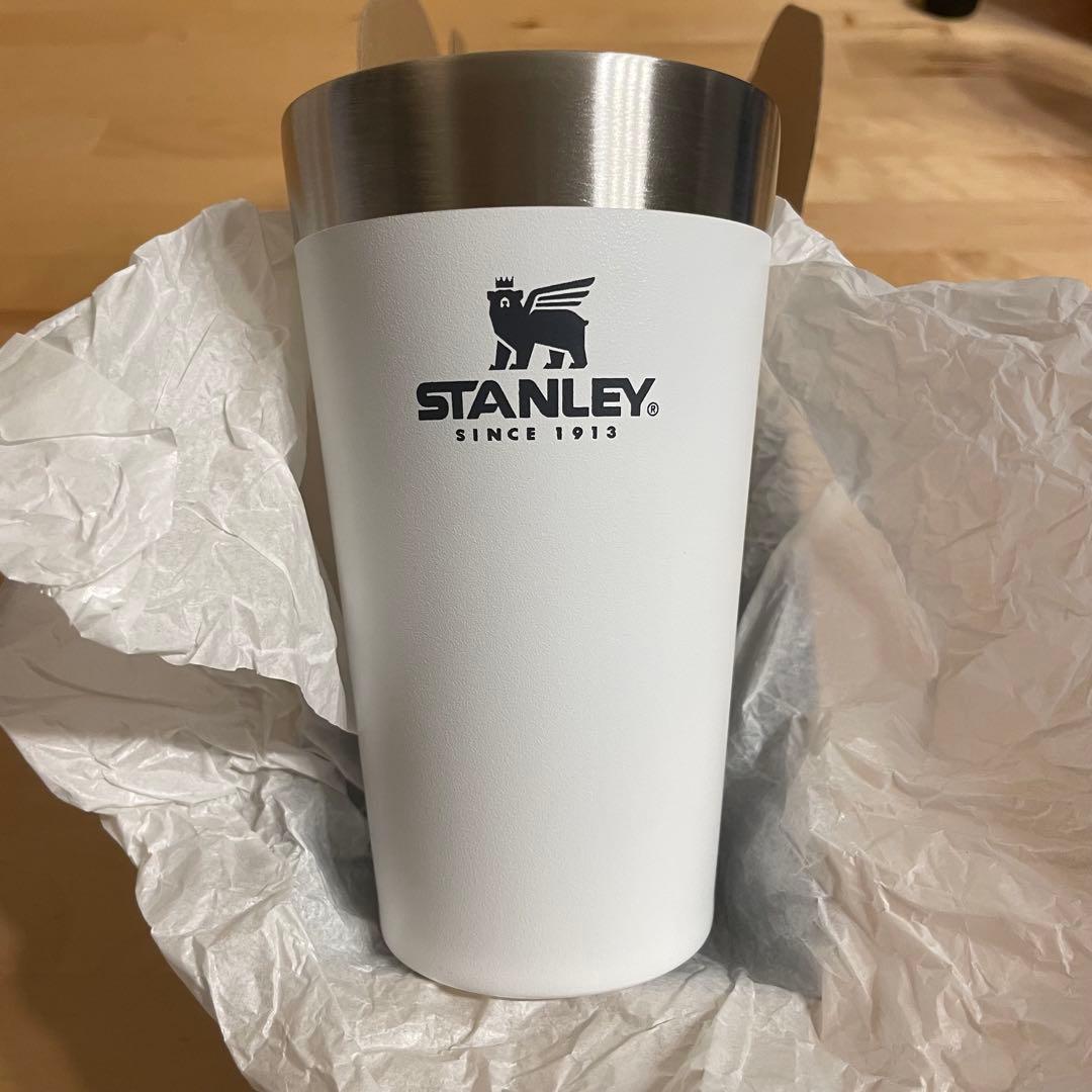 【新品未使用】NANGA×STANLEY スタッキング真空パイント/ホワイト