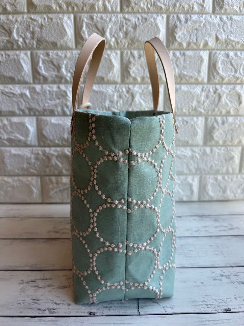 【662】ミナペルホネン　タンバリン　トートバッグL 特別仕様バージョン