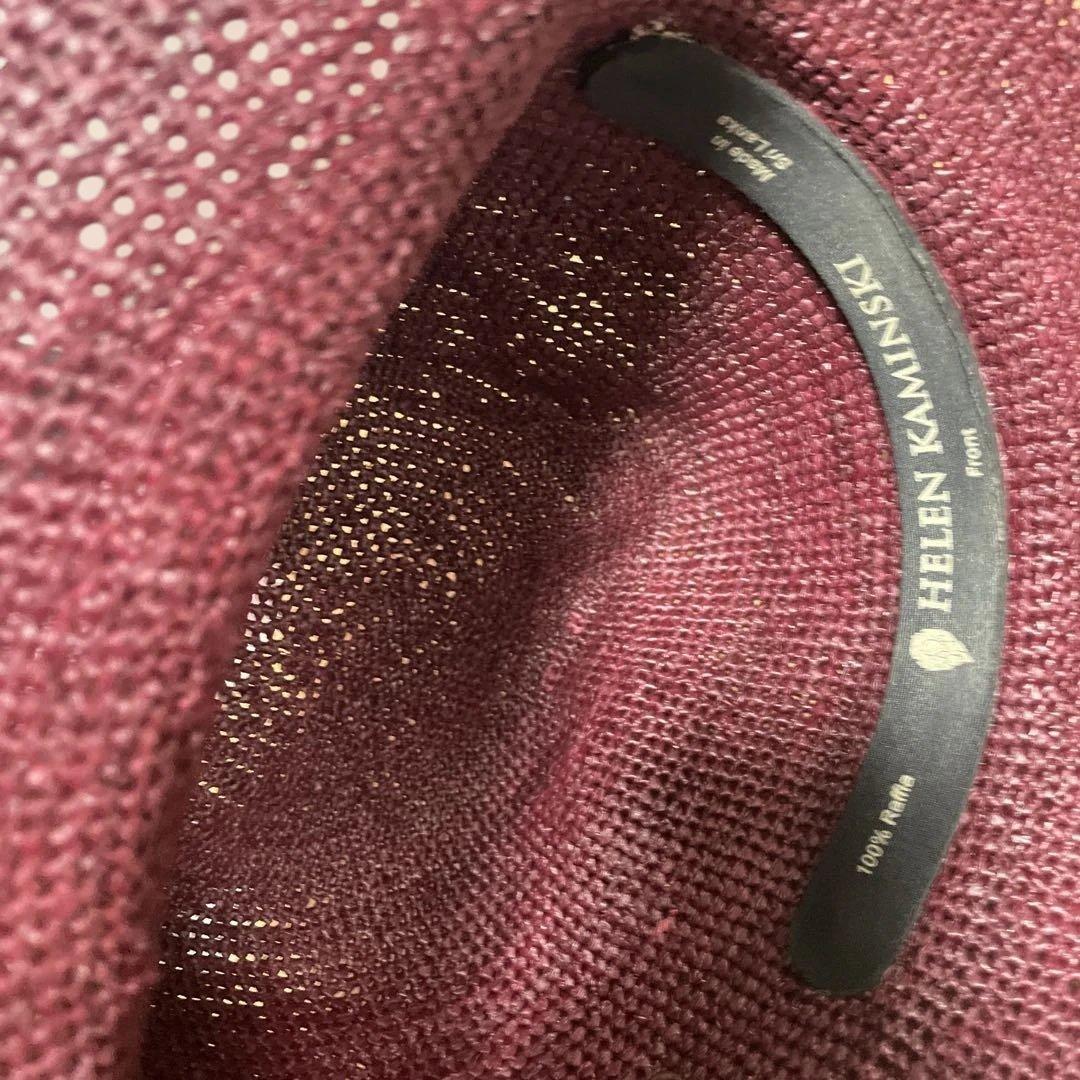 HELEN KAMINSKI ヘレンカミンスキー ラフィアハット　麦わら帽子