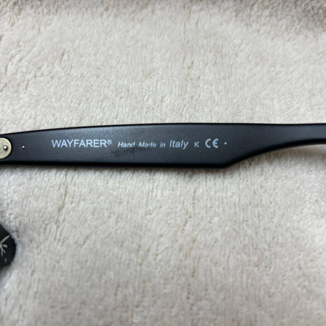 み*送様 Ray-Ban Wayfarer ブラック サングラス　キムタクサイン