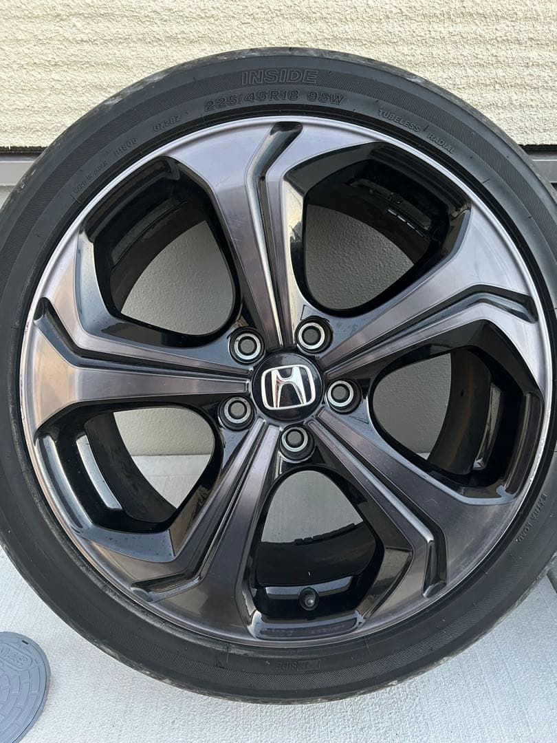 4本セット　ホンダ　ジェイド後期　18インチ　純正ホイール