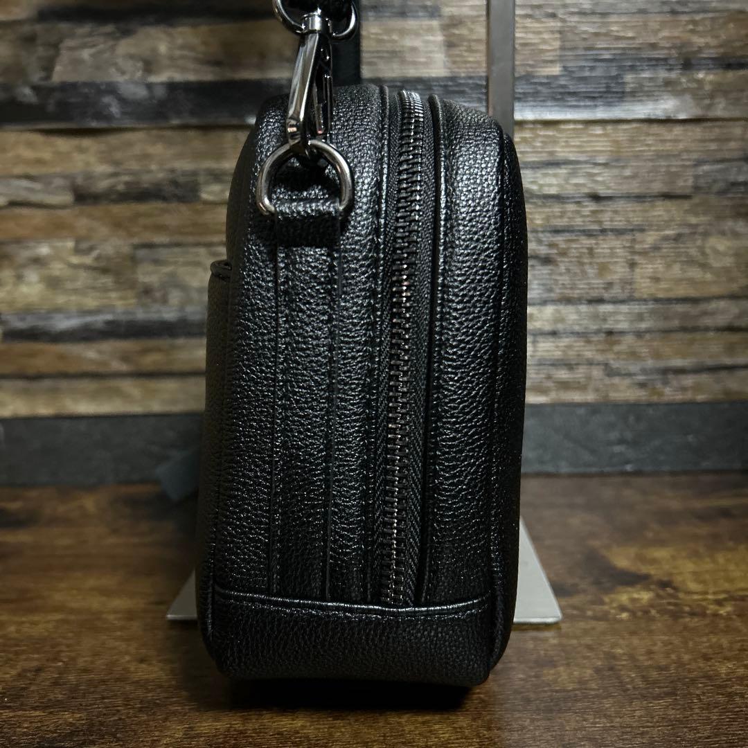 CRONOS クロノスショルダーバッグ ブラック 未使用　タグ付