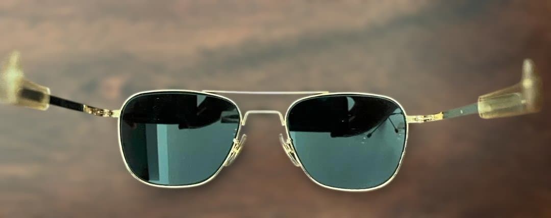 ◆米軍 COMMAND/USA 24K パイロットサングラス ヴィンテージ