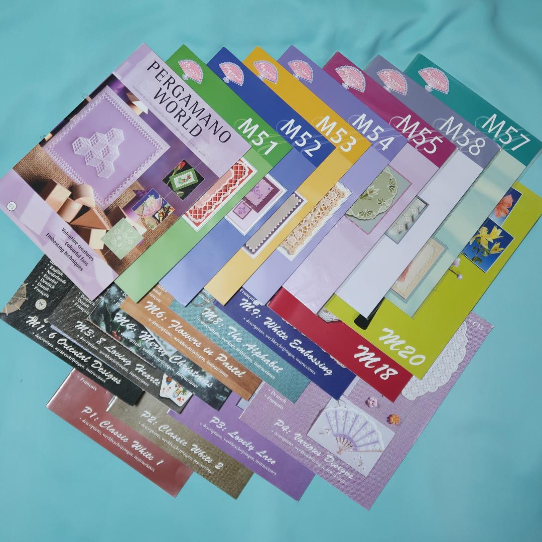 セール！ 洋書　ペルガマーノ パターン集　20冊セット　パーチメントクラフト