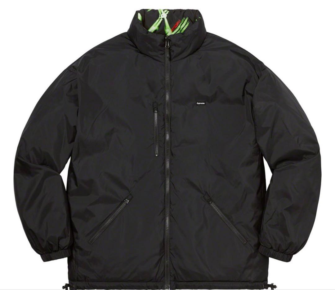 ジャケット・アウター Supreme watches reversible puffy jacket