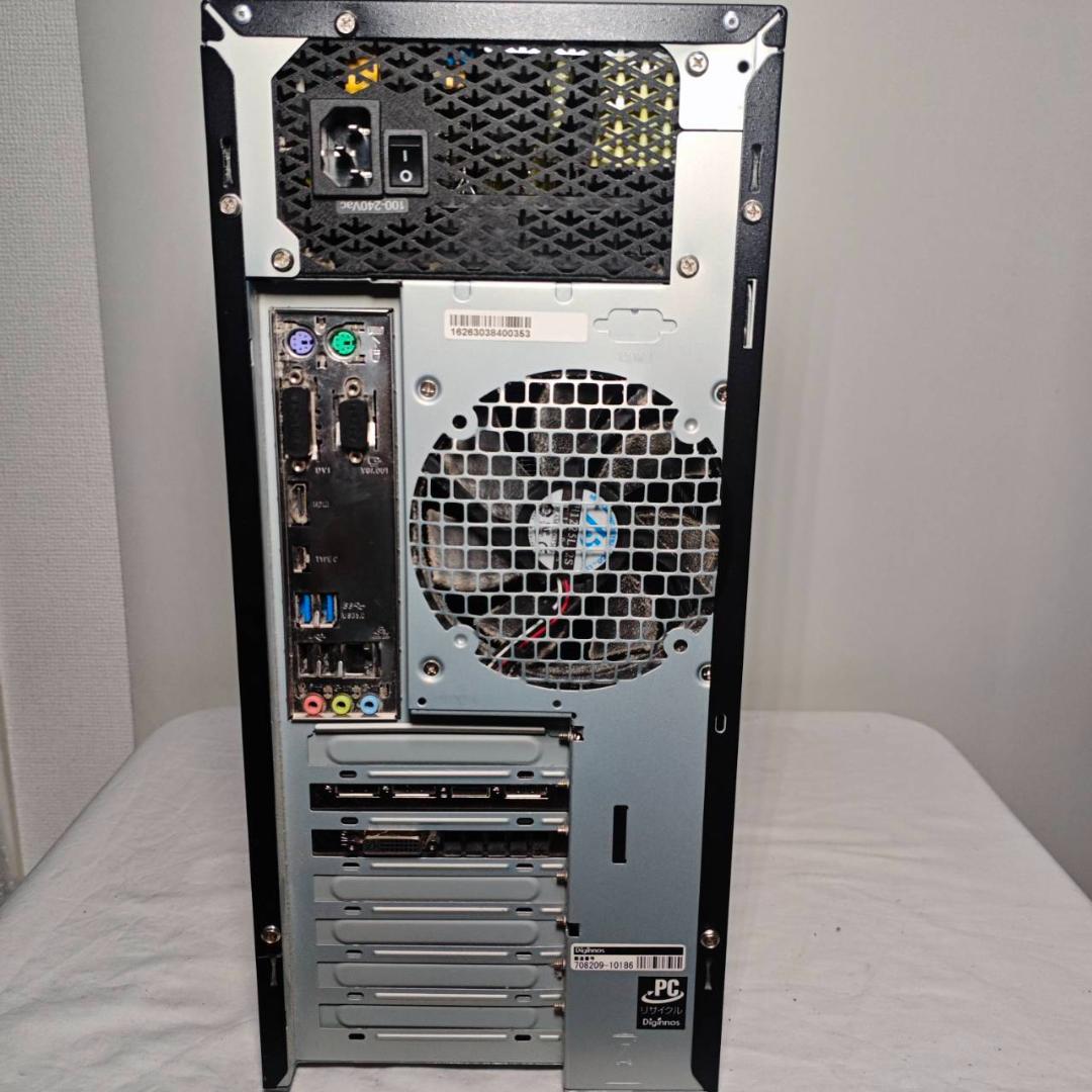 ゲーミングPC/i7 6700/500GB/GTX960/Office/ドスパラ