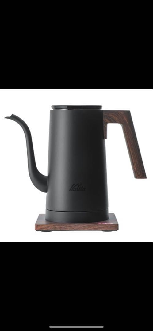 Kalita KEDP-X1 カリタ 希少な1,000mL 電気ケトル ブラック