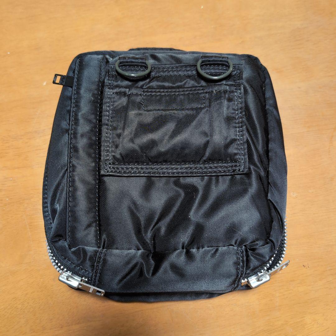 PORTER タンカー ブラック ナイロン ショルダーバッグ