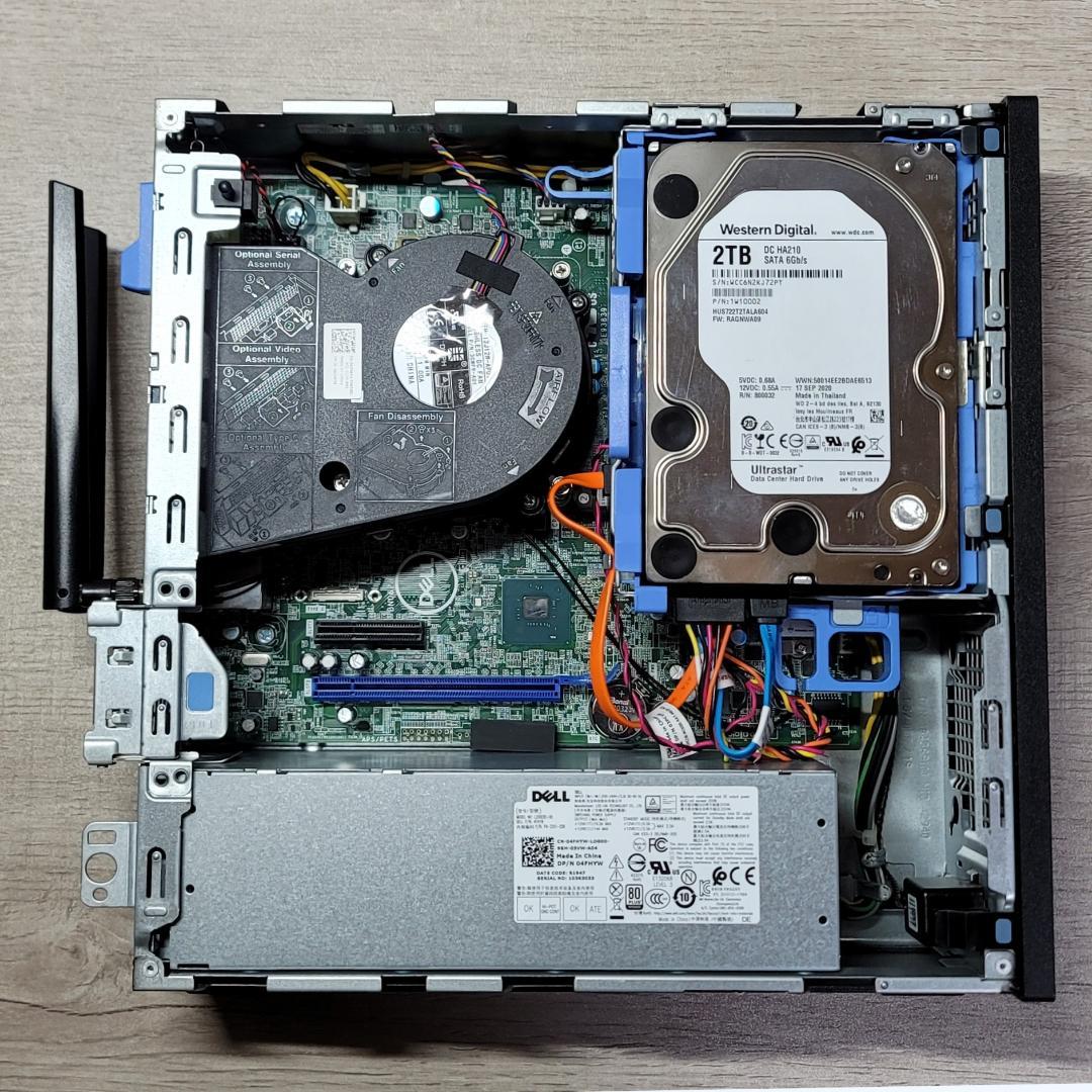 Corei5 9500／無線LAN内蔵／16GB／SSD512G／HDD2TB②