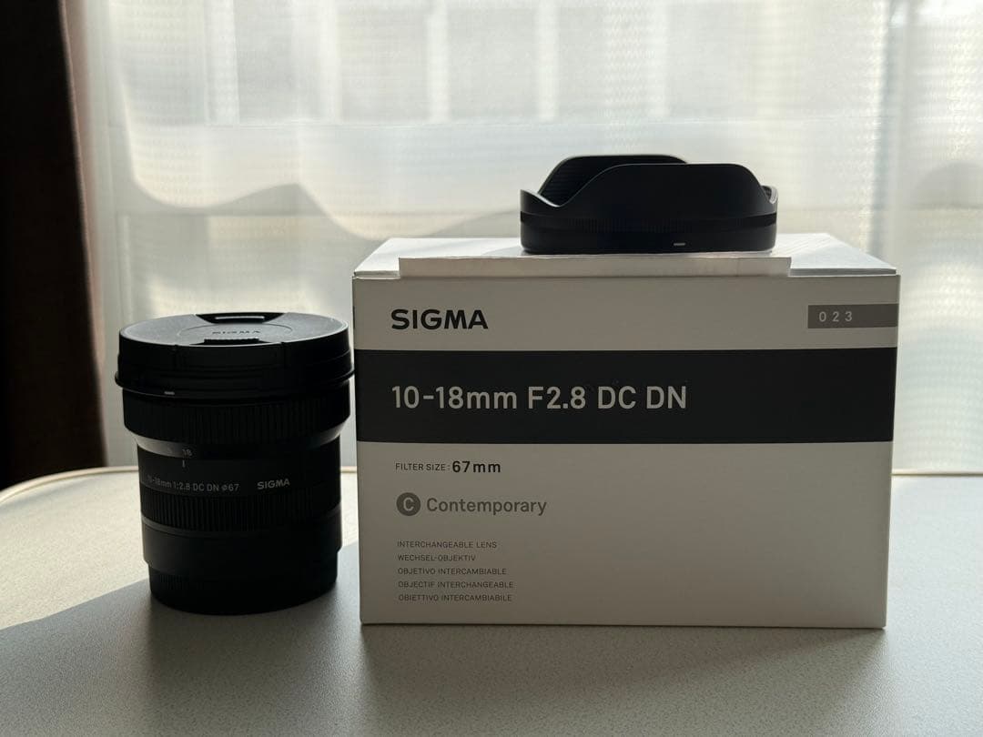 SIGMA CONT. 10-18mm F2.8 DC DN Eマウント