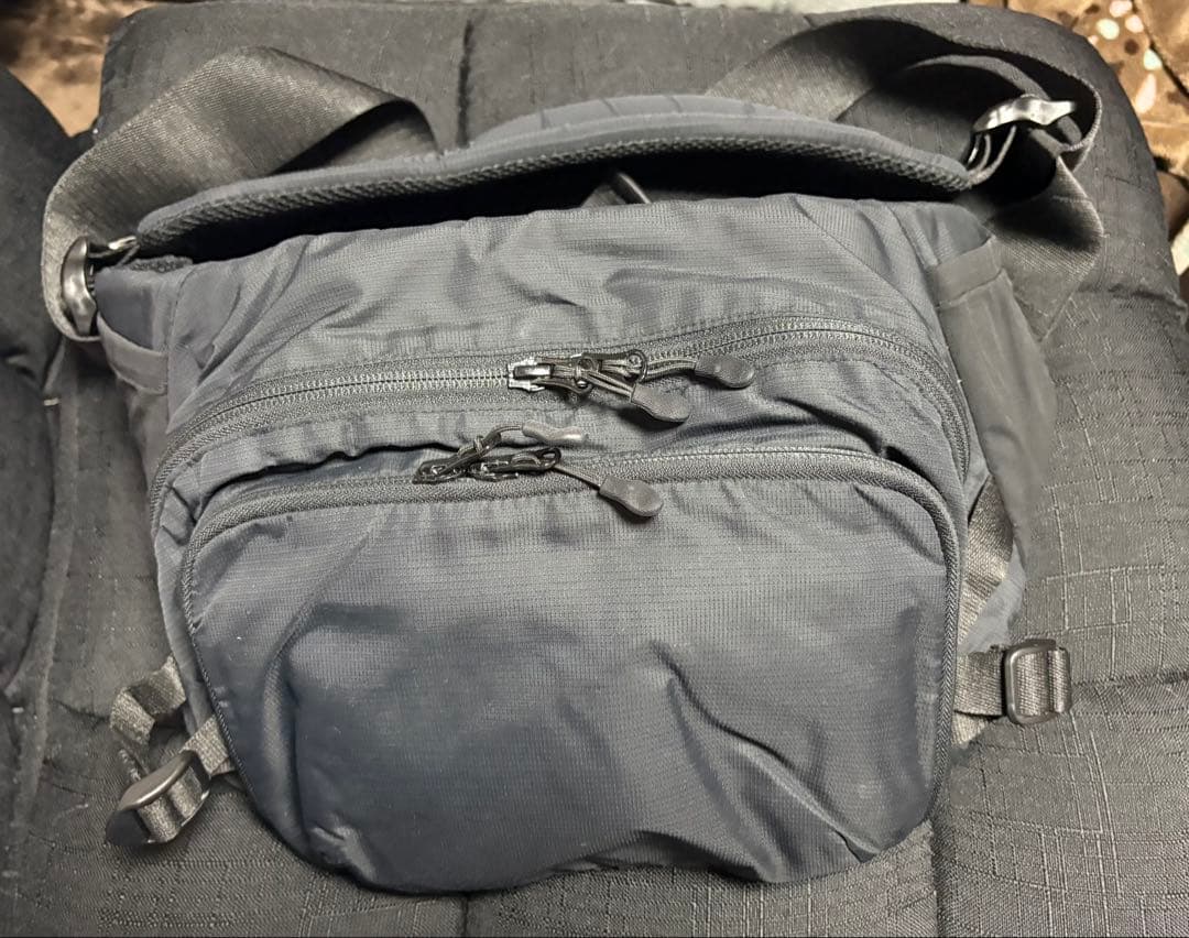 ポルバンモア　POLBAN MORE スリングシート　リップストップブラック