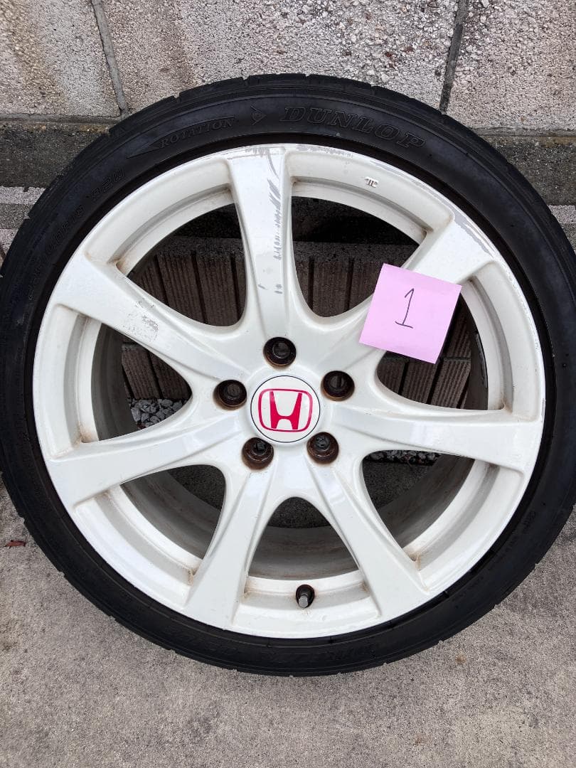 ホンダ シビックtypeR　FD2純正ホイールタイヤ付き 4本セット　送料込み