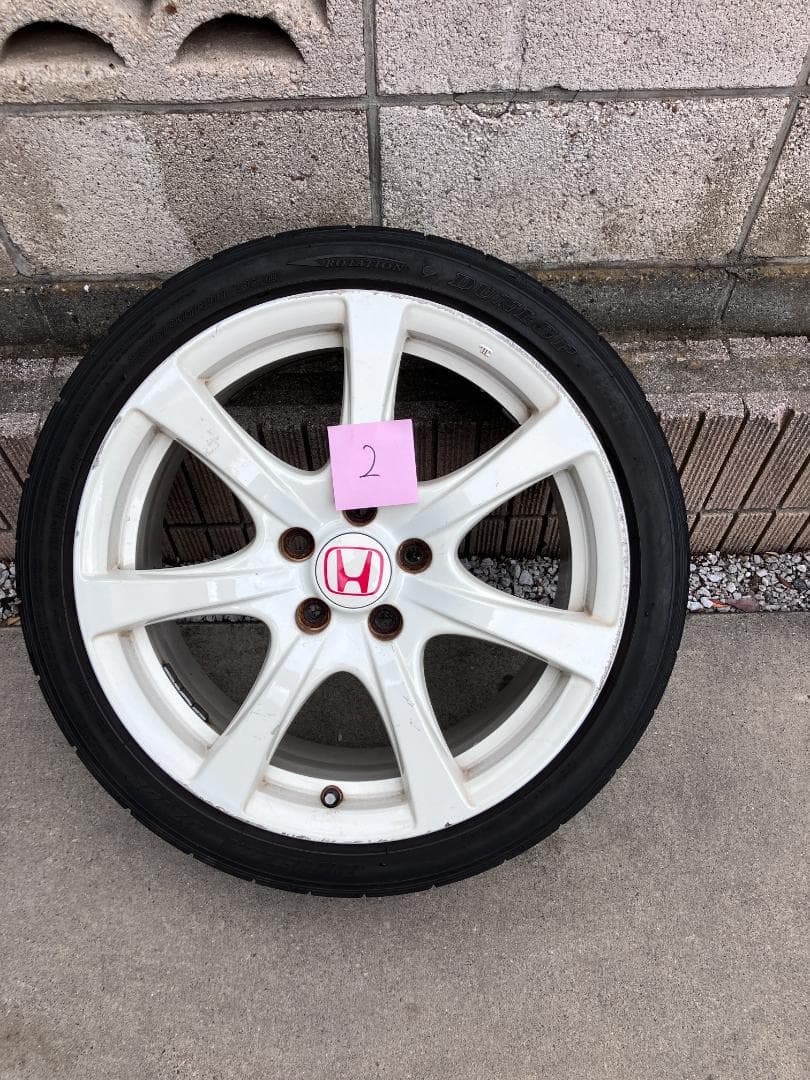 ホンダ シビックtypeR　FD2純正ホイールタイヤ付き 4本セット　送料込み