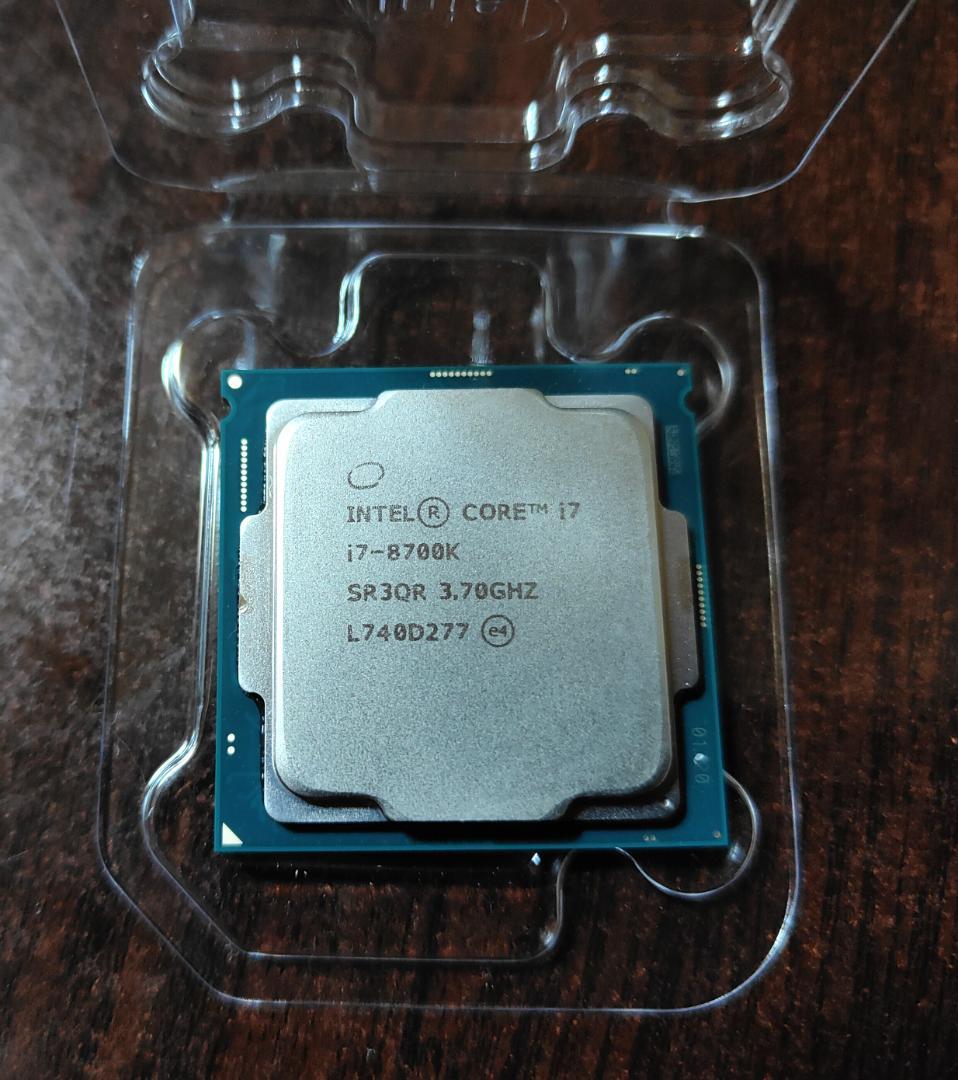 CPU CPU INTEL core i7-8700k