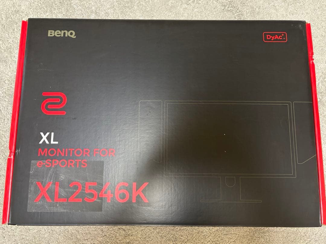 BenQ ZOWIE XL2546X 240hzモニター