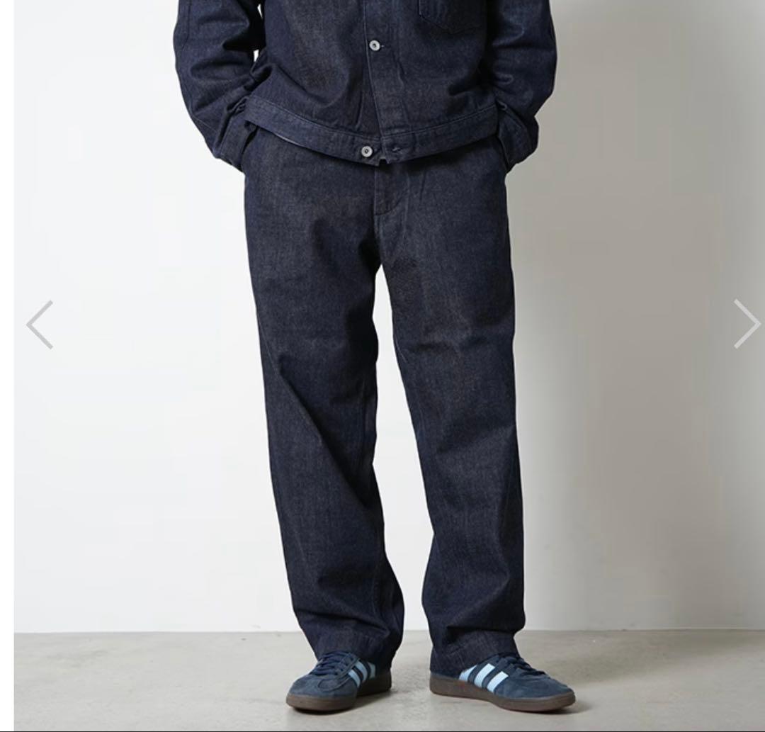 nanamica (ナナミカ) Wide Denim Pants