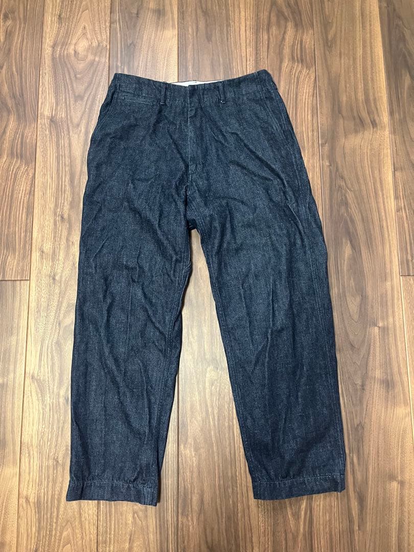 nanamica (ナナミカ) Wide Denim Pants