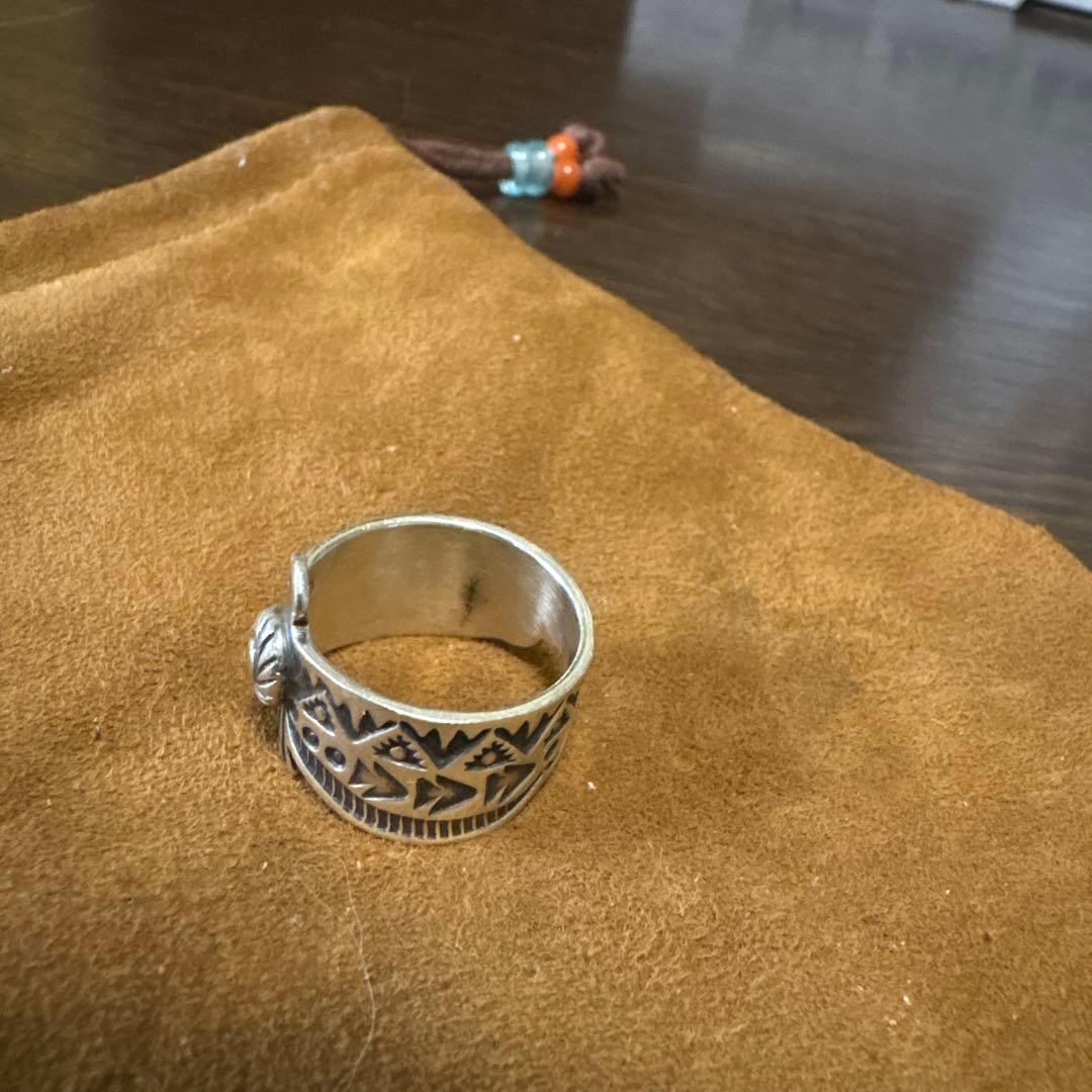 ダレルキャドマン　リング　ナバホ インディアンジュエリー