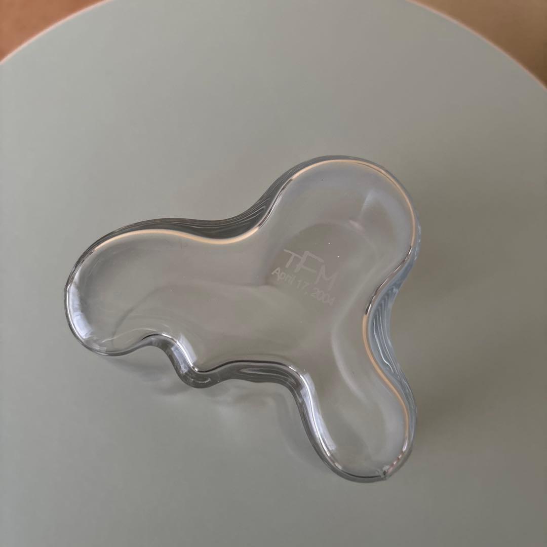 【未使用】イッタラ アアルトフラワーベース クリア95mm花瓶