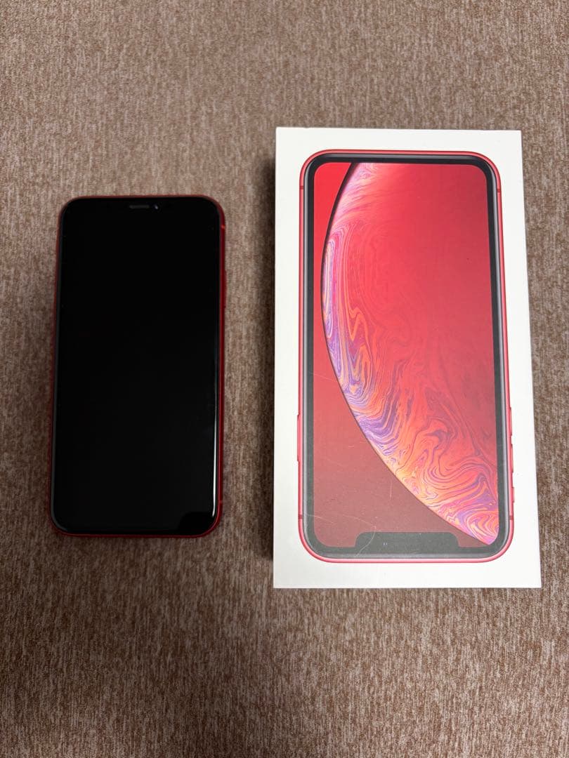 【美品】iPhone XR 128GB SIM フリー バッテリー80%