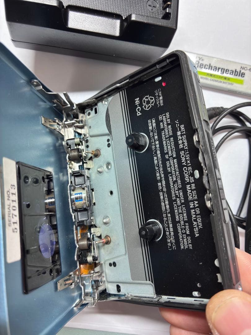 SONY ウォークマン WM-EX610、動作品