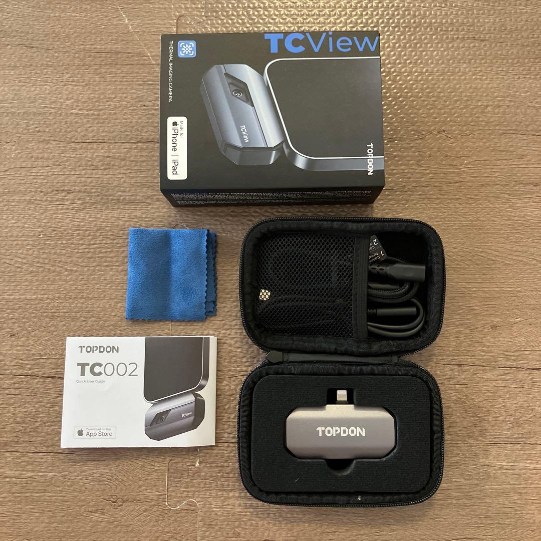 TOPDON TC002 TCView サーモグラフィーカメラ