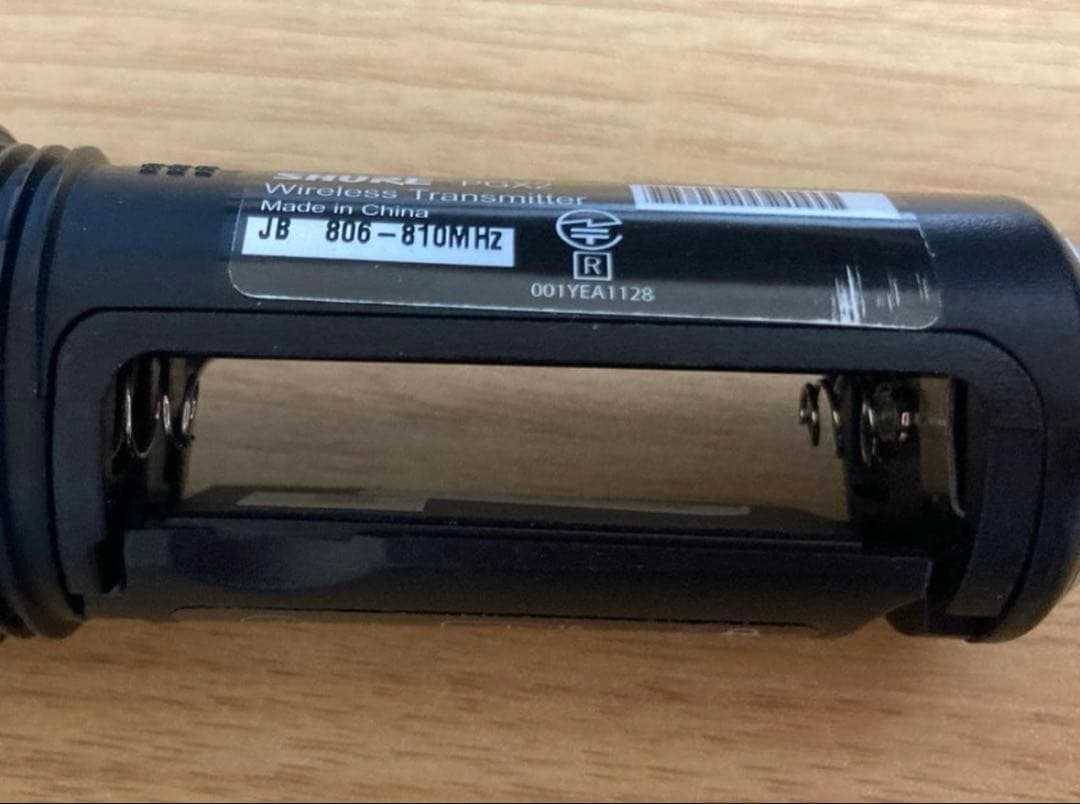 M*c様 SHURE PGX24/BETA 58A ワイヤレスマイクセット　ジャ